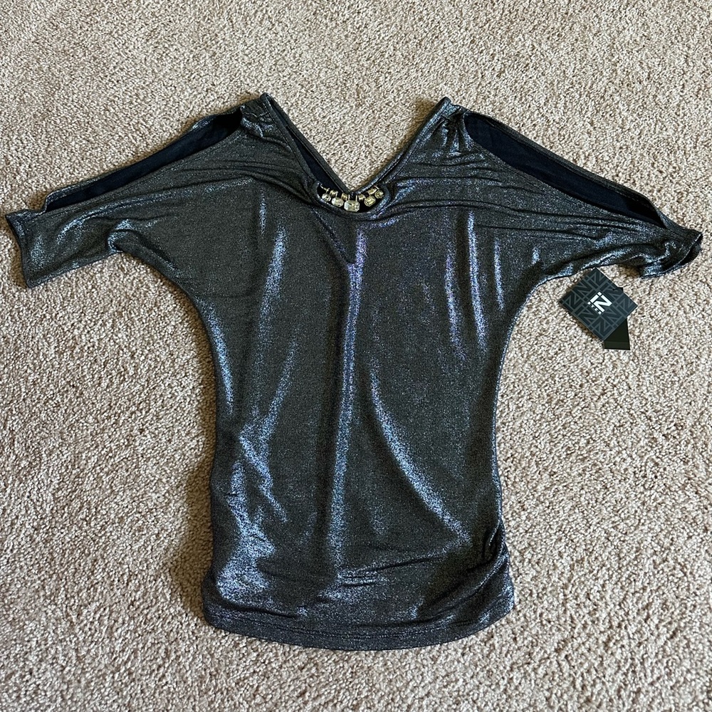 iZ Byer top, metallic black